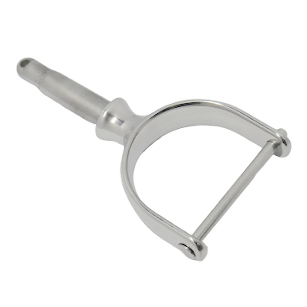

New Stainless Steel Yacht 1-7/8" Oarlock Row Lock for Marine Boat Silver