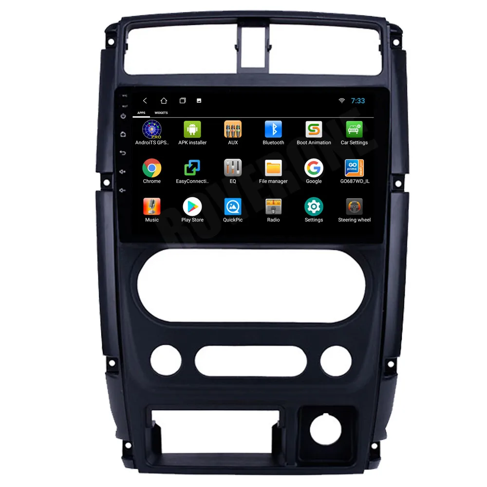 RoverOne для Suzuki Jimny 2007 - 2013 Android 10 автомобильное радио стерео GPS-навигация Navi Media
