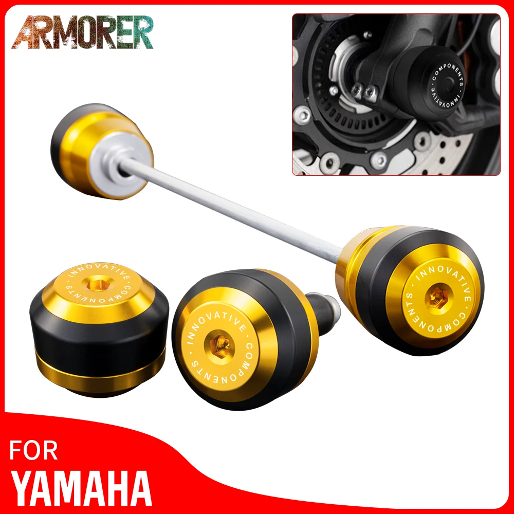 Motorcycle Accessories For Yamaha TMAX530 SX/DX Tmax560 Techmax Front & Rear Wheel Fork Axle Sliders Cap Crash Protector 2020