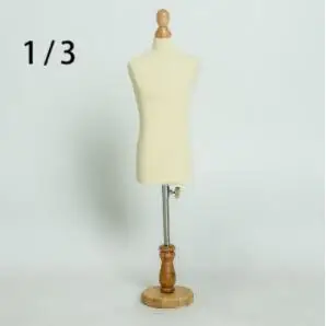 1/3 Male dress form Mannequin jewelry flexible women Student sewing 1:3scale Jersey bust adjustable rack Mini Size C810 | Дом и сад