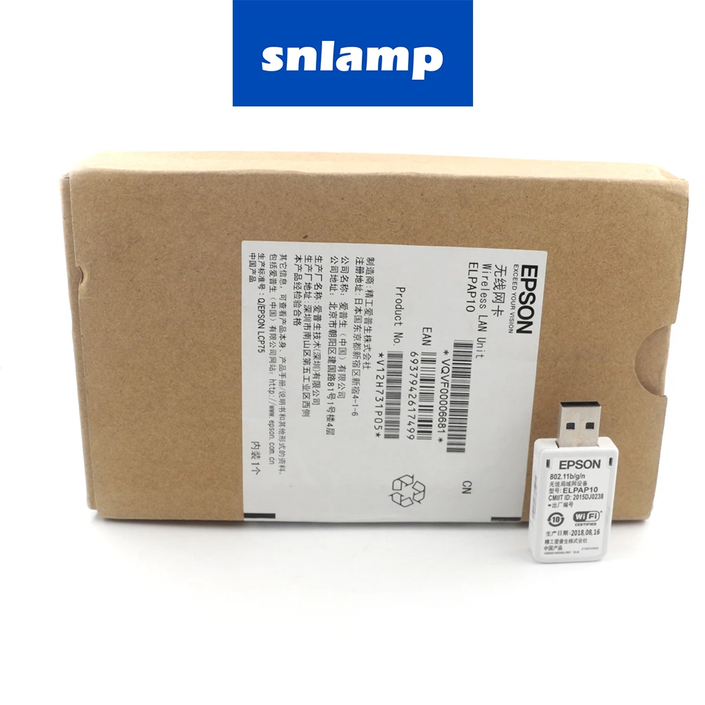 

Беспроводной адаптер локальной сети ELPAP10, беспроводной модуль для детской лампы, проектор для домашнего кинотеатра 760 3LCD