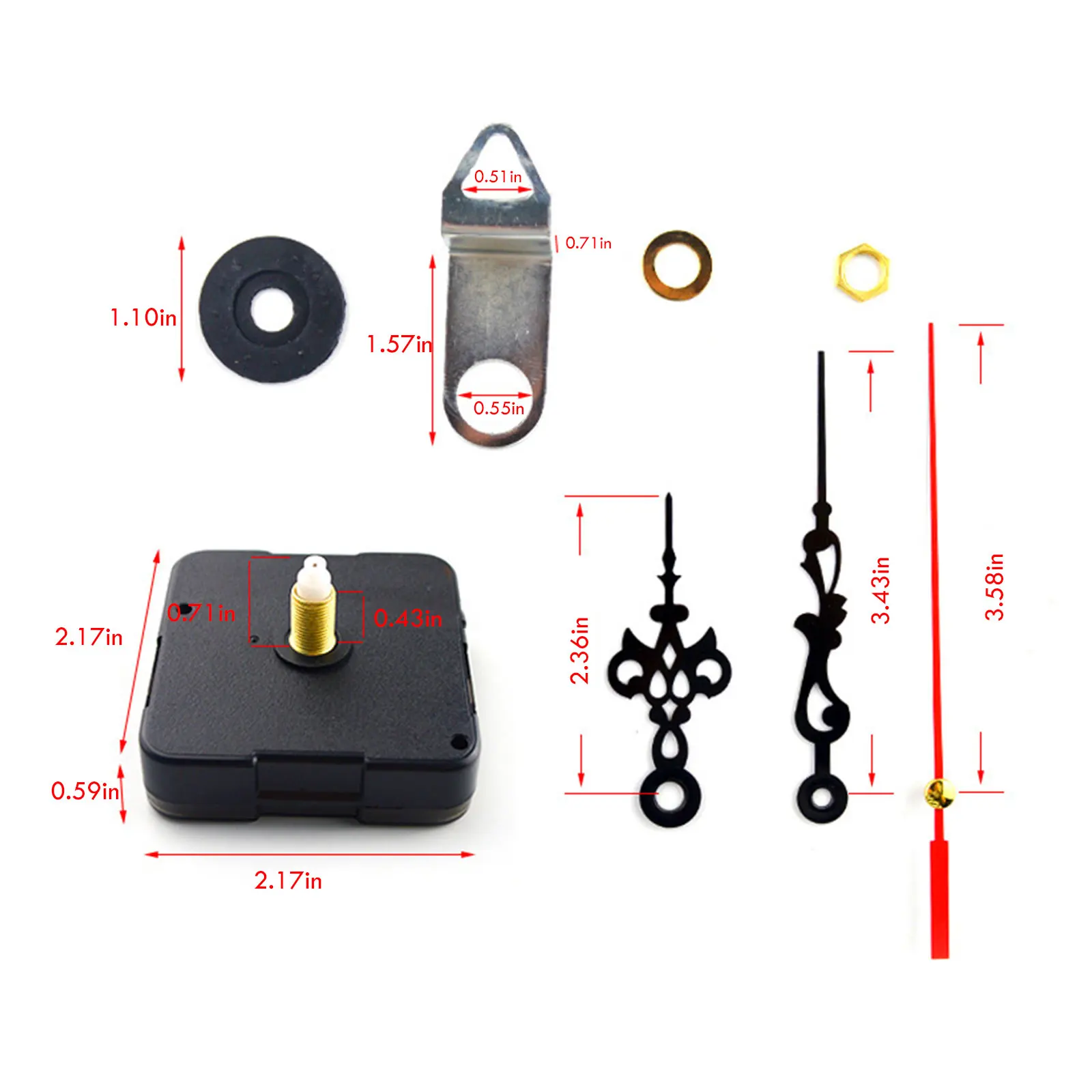 DIY Flower Alarm Clock Molds Silicone Mold For Epoxy Resin Dried Decorative Jewelry Craft |