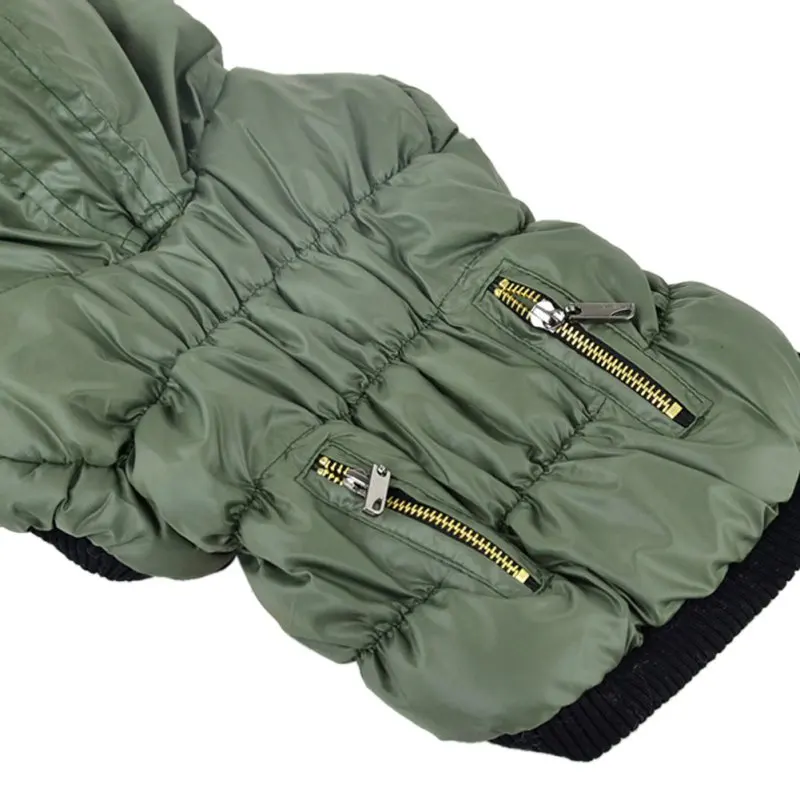 

Pet Clothing Waterproof Coat Pet Small Dog Puppy Hoodie Thick Jacket Clothes Apparel Outwear