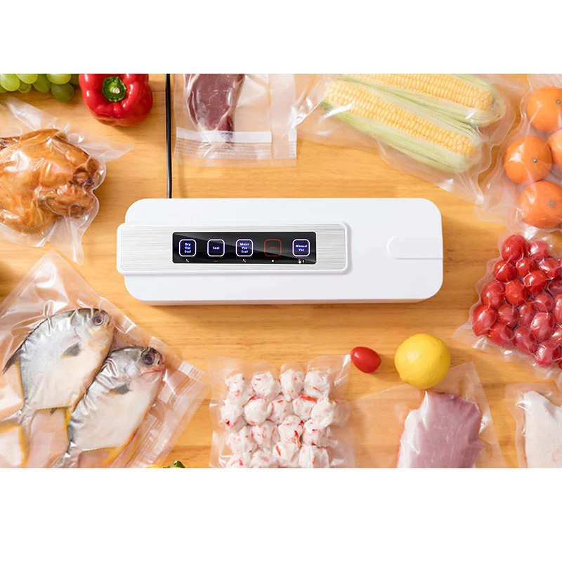 Вакуумный упаковщик пищевых продуктов портативный Электрический