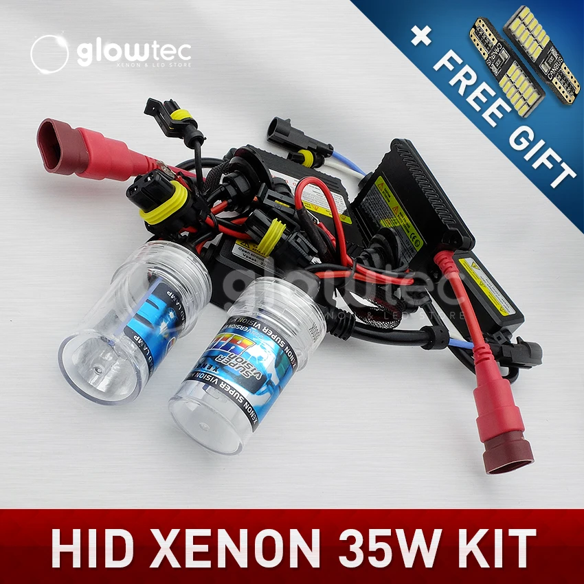 

Xenon H7 35W 55W Slim Ballast kit HID Xenon Headlight bulb 12V H1 H3 H11 h7 xenon hid kit 4300k 6000k Replace Halogen Lamp