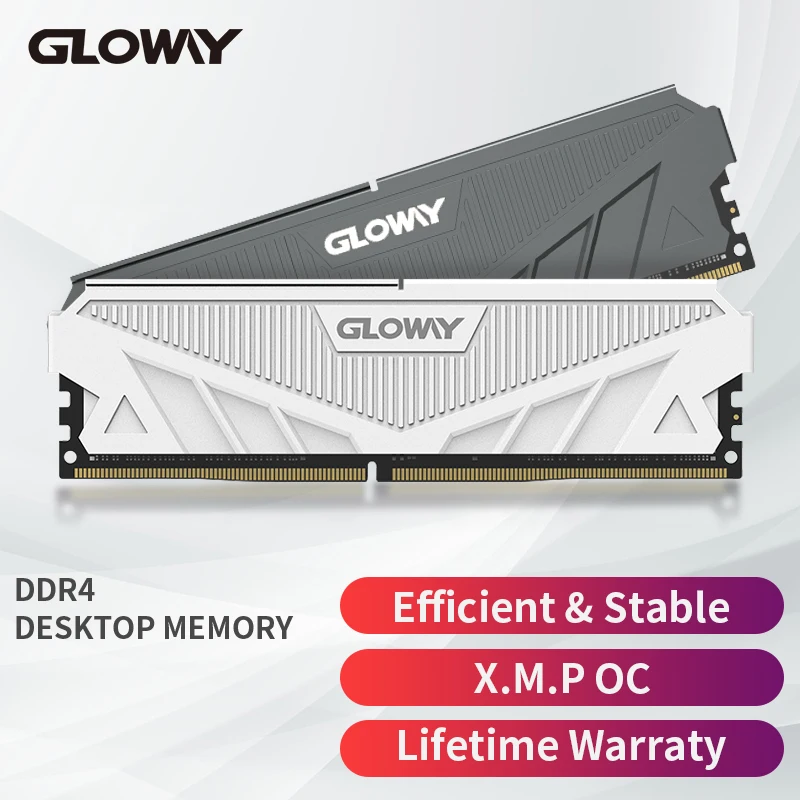 

Оперативная память Gloway, ОЗУ DDR4, 8 ГБ, 3200 МГц, 16 ГБ, 3000 МГц, совместима с 2666 МГц, 32 ГБ, Dimm для компьютера, память с радиатором