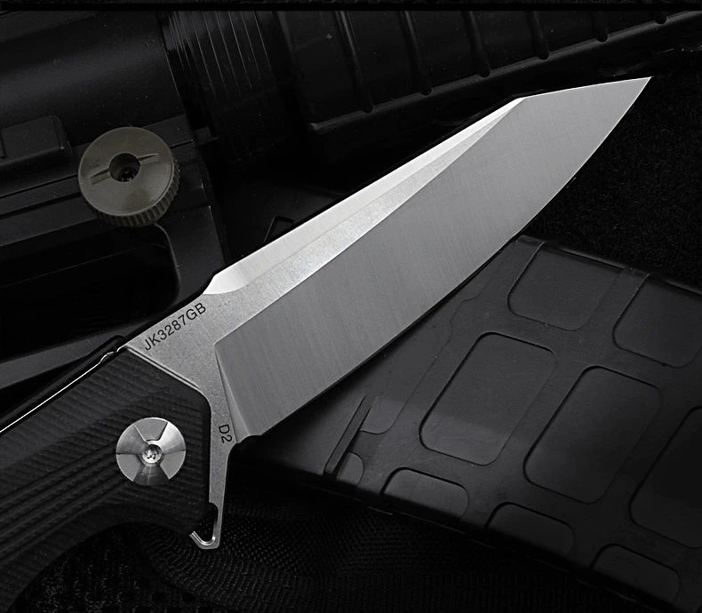 Складной нож MIKER Flipper карманный резец из стали D2 лезвие G10 и стальная ручка для