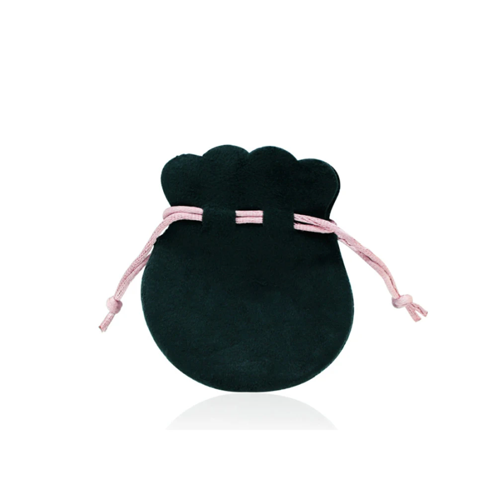 black dust bag pink Подлинный Шарм бусины Мода логотип шаблон серии кольцо коробка ювелирных изделий высокое качество изысканный коллекционное украшение подарок - Color: black dust bag pink