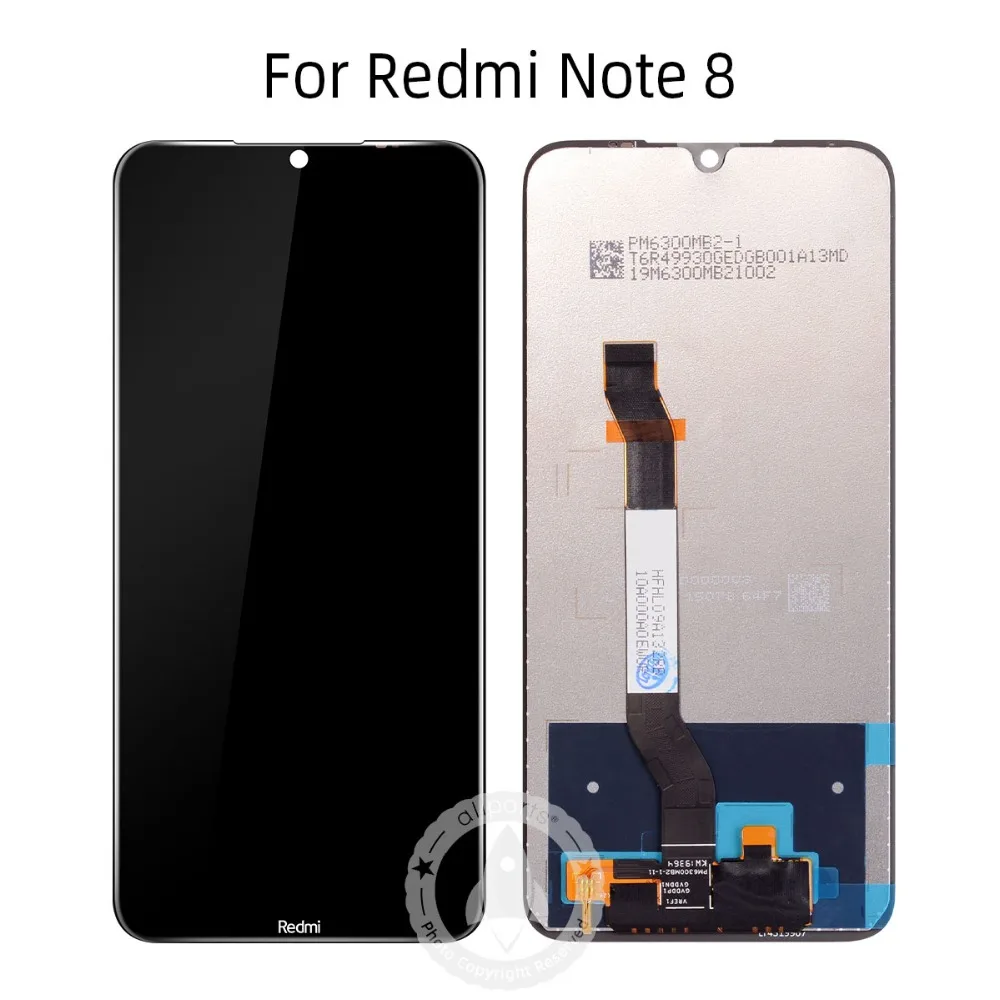 Для Xiaomi Redmi note 8 note8 ЖК-дисплей кодирующий преобразователь сенсорного экрана в сборе запасные части для Redmi note 8 pro lcd