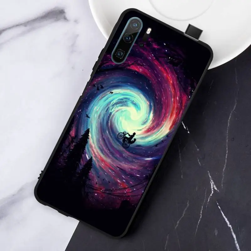 

Cartoon Space Moon Astronaut Phone Case For Huawei honor Mate P 10 20 30 40 Pro 10i 9 10 20 8 x Lite