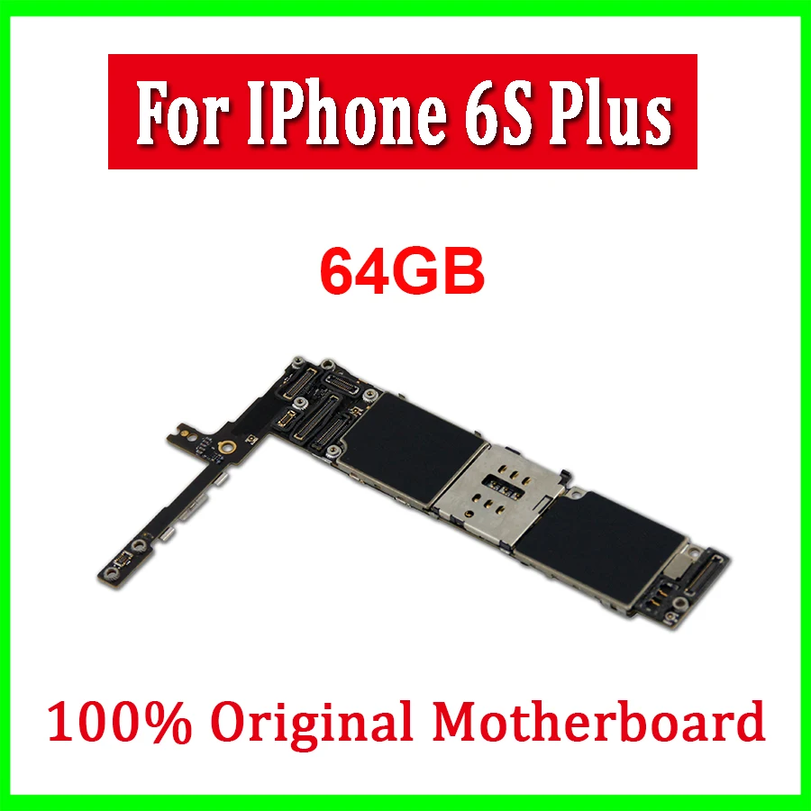 Хорошее качество материнская плата для iphone 6s plus 64 ГБ оригинальная