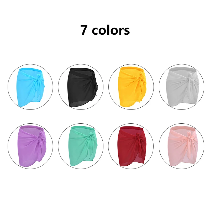 Пикантный Женский Летний Пляжный бикини шарф накидка пляжная одежда купальный