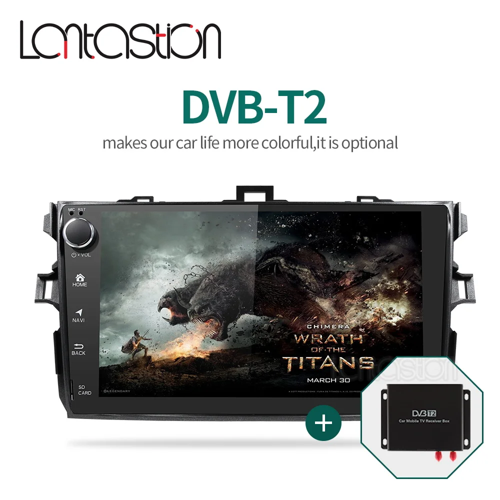 Android 9 0 32G DSP автомобильный dvd gps навигация для Toyota corolla 2007 2008 2009 2010 2011 Автомобильный