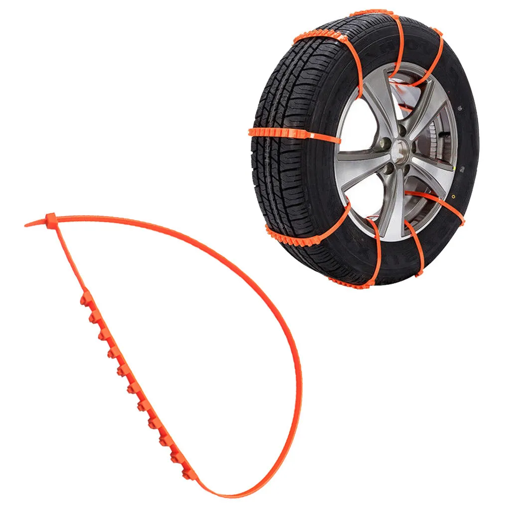 1 шт. противоскользящие цепи автомобильные универсальные мини пластиковые