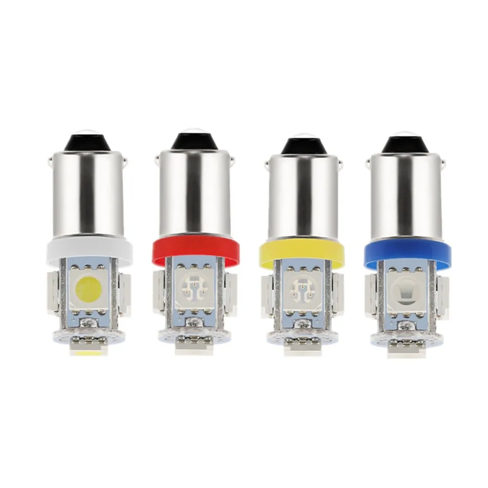 T11 363 233 BA9S 5050 30MA круглая внутренняя Светодиодная лампа T4W 5 SMD автомобильный