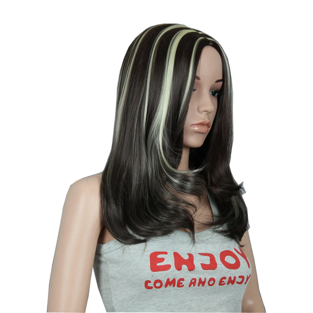 

Women/Ladies/Girls Cosplay Wig Straight Central Parting Long Hair