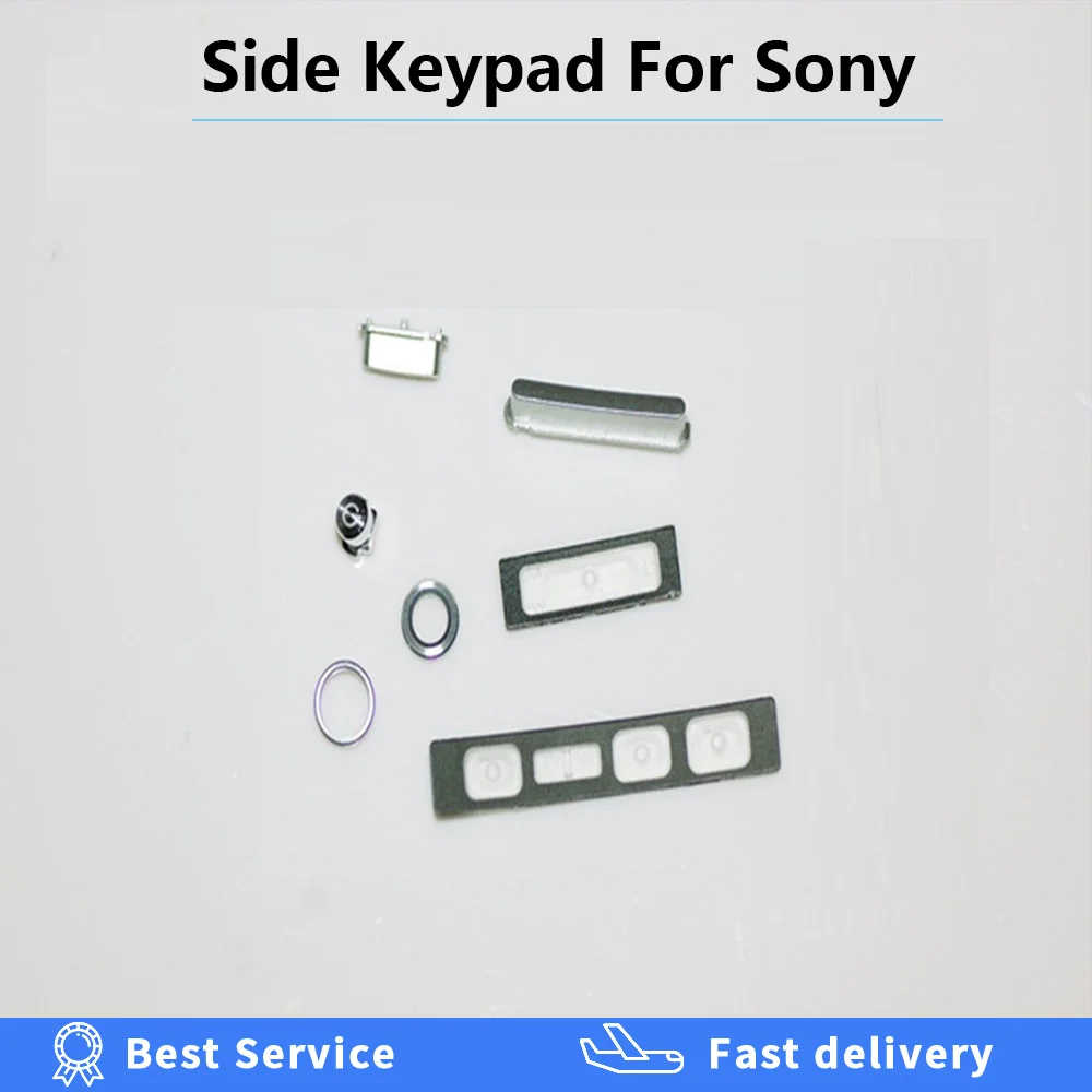 Новая боковая клавиатура для камеры Sony Xperia Z Z1 Z2 Z3 Z4 Кнопки громкости Z5 Mini запасные
