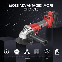 11000rpm cordless angle grinder set 21v max brushless motor three gear speed used for grinding cutting grooving