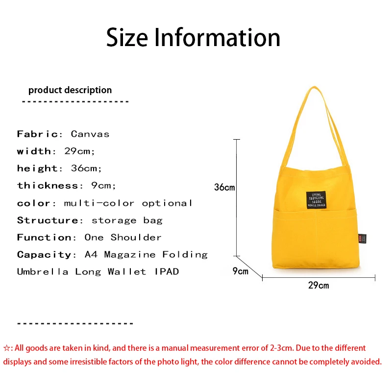 Сумка-тоут WeGang G004 многоразовая из хлопка с принтом | Багаж и сумки