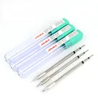 Беспроводная электронная паяльная железная насадка Jabe, оригинальная сопла, инструмент для ремонта и сварки со сканером отпечатков пальцев