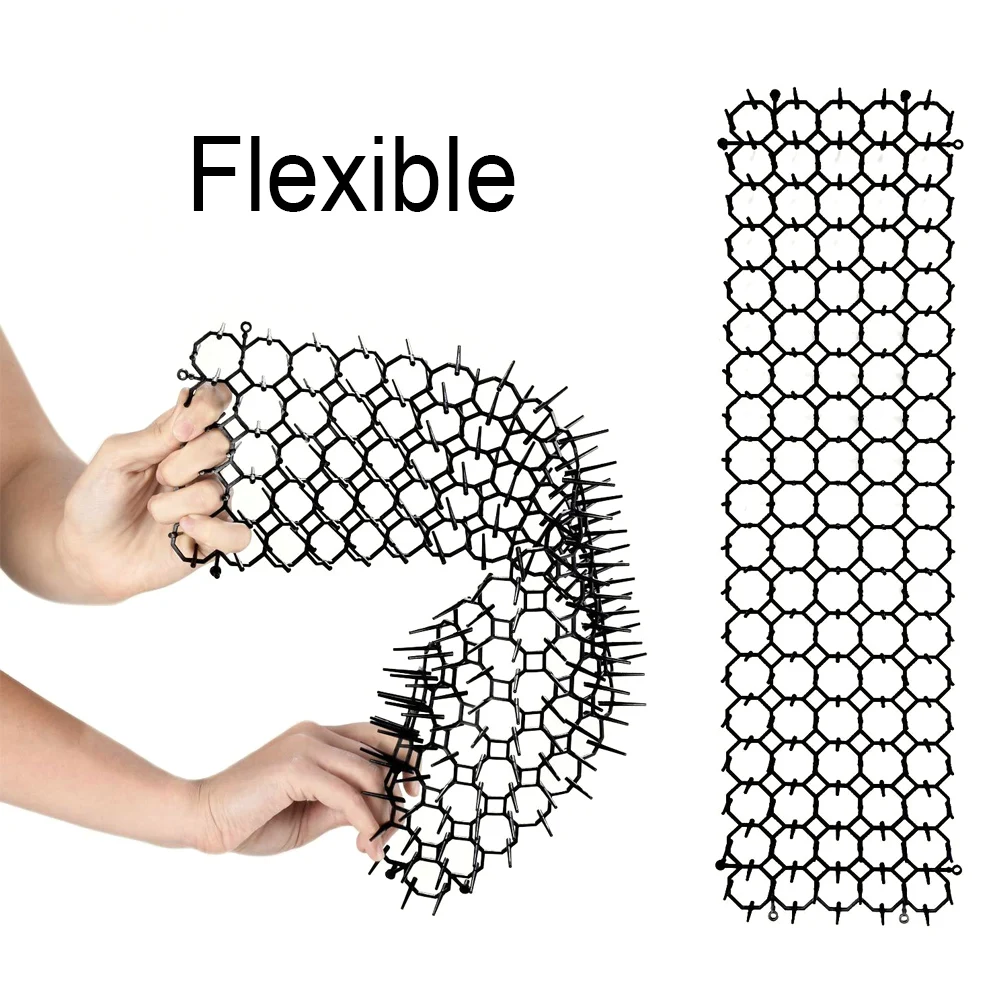 610 pcs garden prickle strip dig stop cat repellent deterrent mat anti cat prickle strips keep cat away digging climbing spike free global shipping