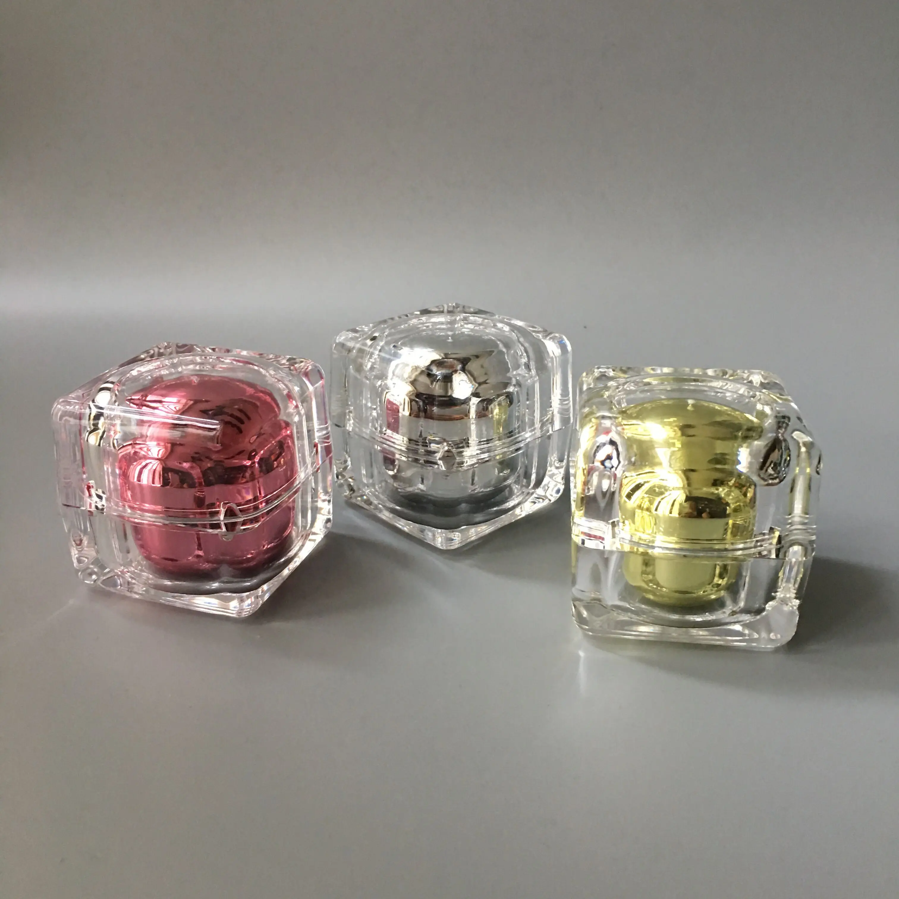 Банка для образцов квадратной формы 10 г|cream bottle|cosmetic containersample jar |