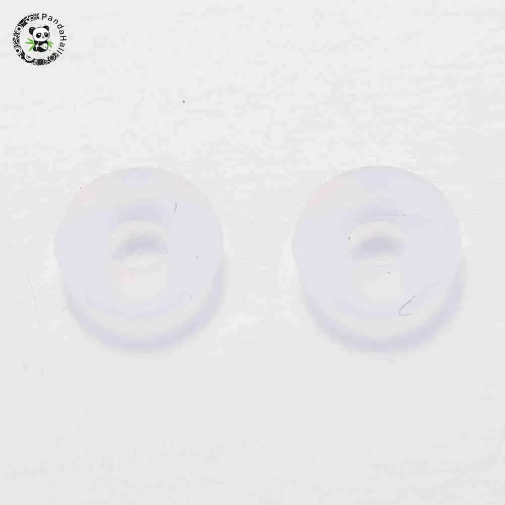 500pcs Rubber O Rings Connectors Fit European Clip Stopper Beads about 6mm in diameter 2mm thick hole: 2.5mm | Украшения и