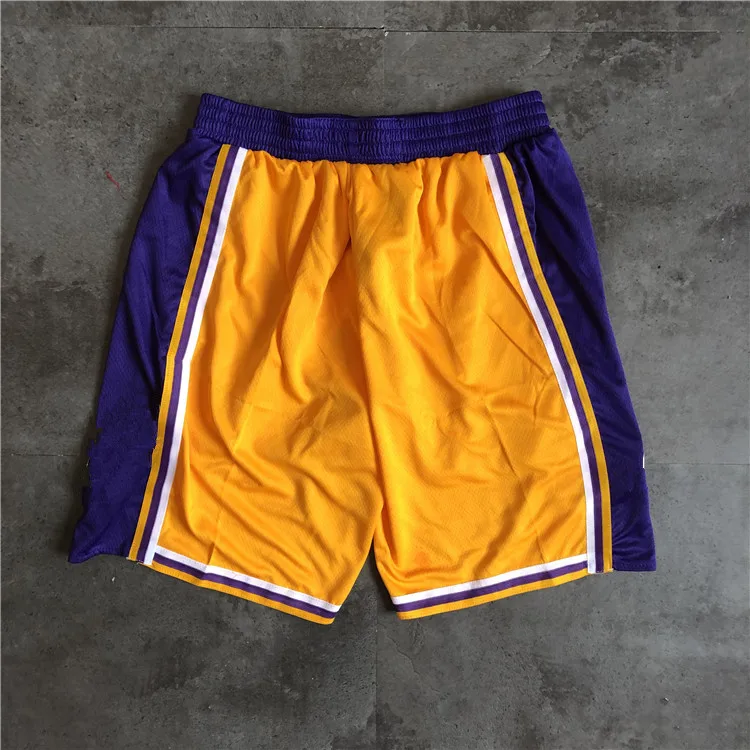 

Los Angeles High qulality adults basketball shorts Cotton embroidery version with logo