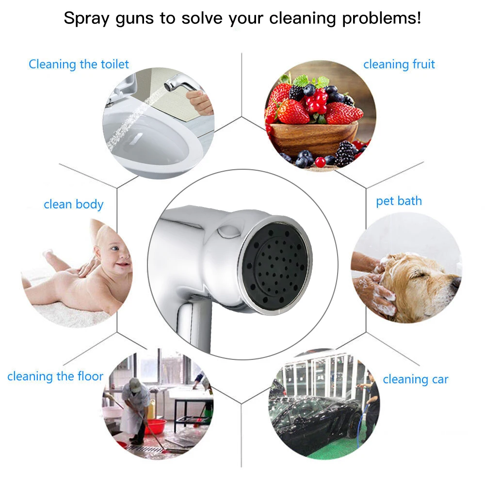 Ручной Душ Shattaf для биде душевая головка аксессуары очистки балкона смеситель