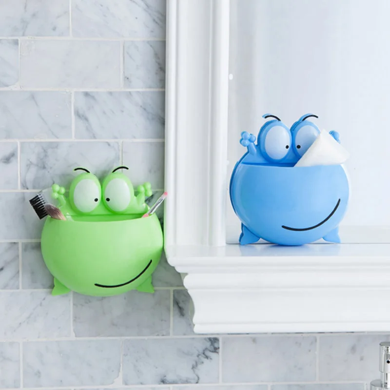 Держатели для зубных щёток в виде лягушек | Дом и сад