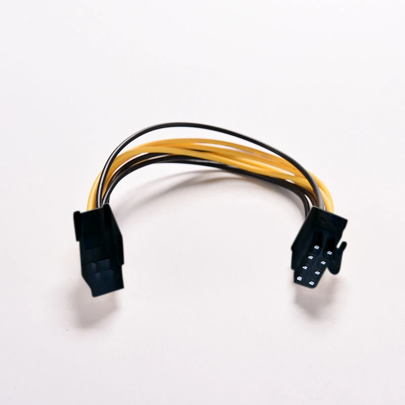 18 см/7 8 &quot6 Pin Feamle к Male PCI Express кабель преобразователя питания cpu Видео Видеокарта 6Pin