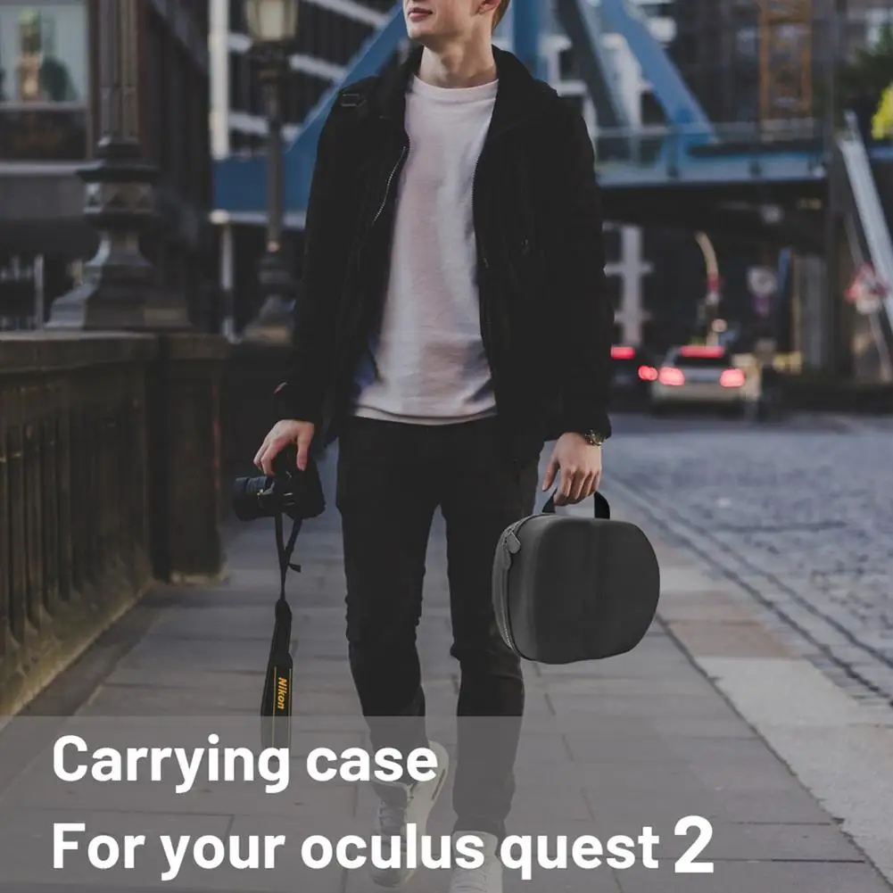 

Hard EVA Travel Carrying Case Storage Bag For Oculus Quest 2 1 VR Headset Protective Storage Box For Oculus Quest2 VR Accessorie