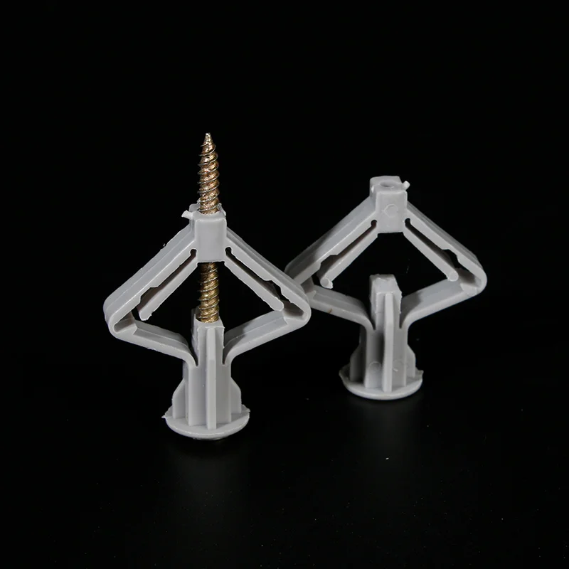 20 шт. самолет Тип расширения гипсокартон Якорный комплект с Винты Самосверлящие