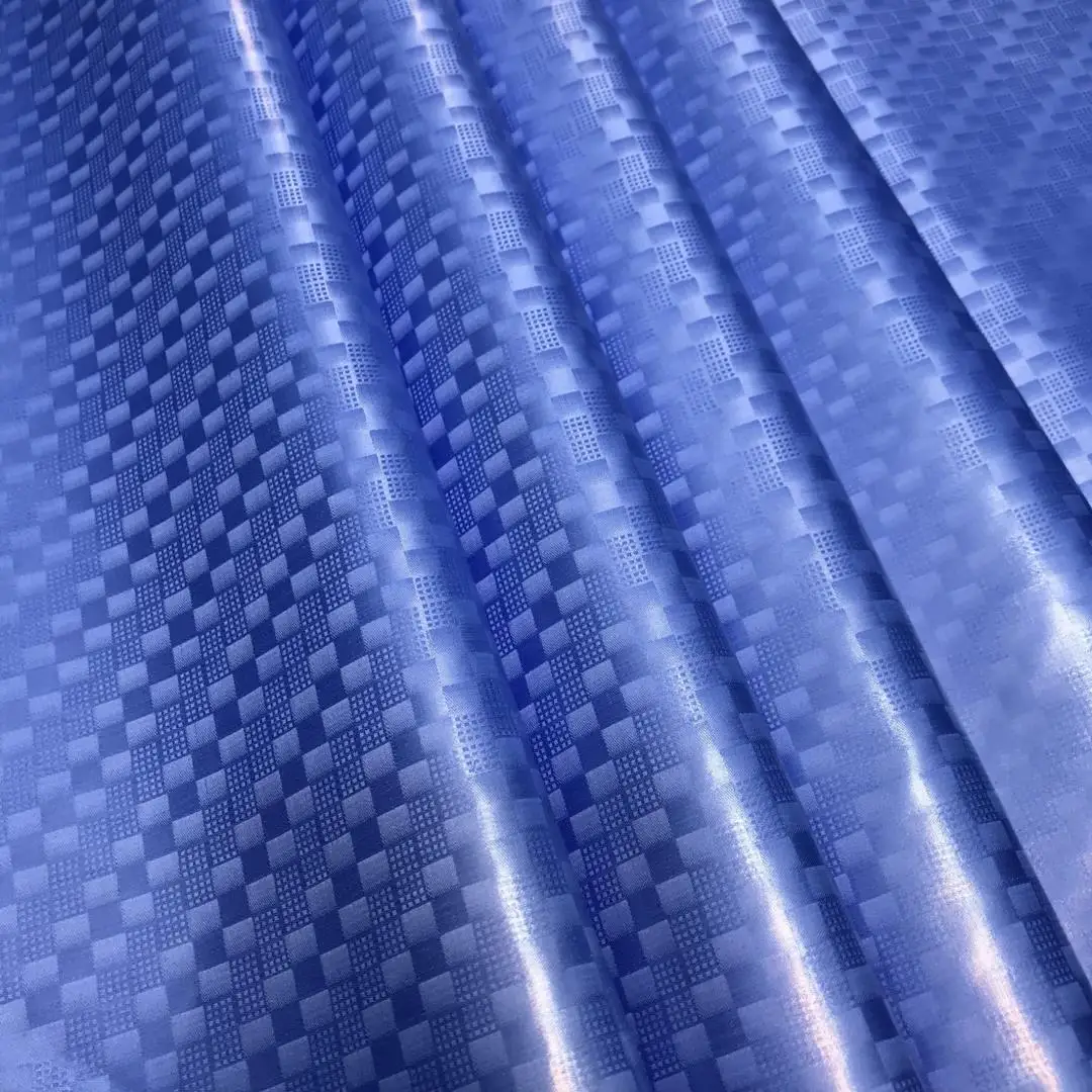 

Top 100% Cotton Atiku Jacquard African Bazin Riche Fabric 5Yards Gloss-Protective No.1 Guinea Brocade French Tissu For Man&Woman