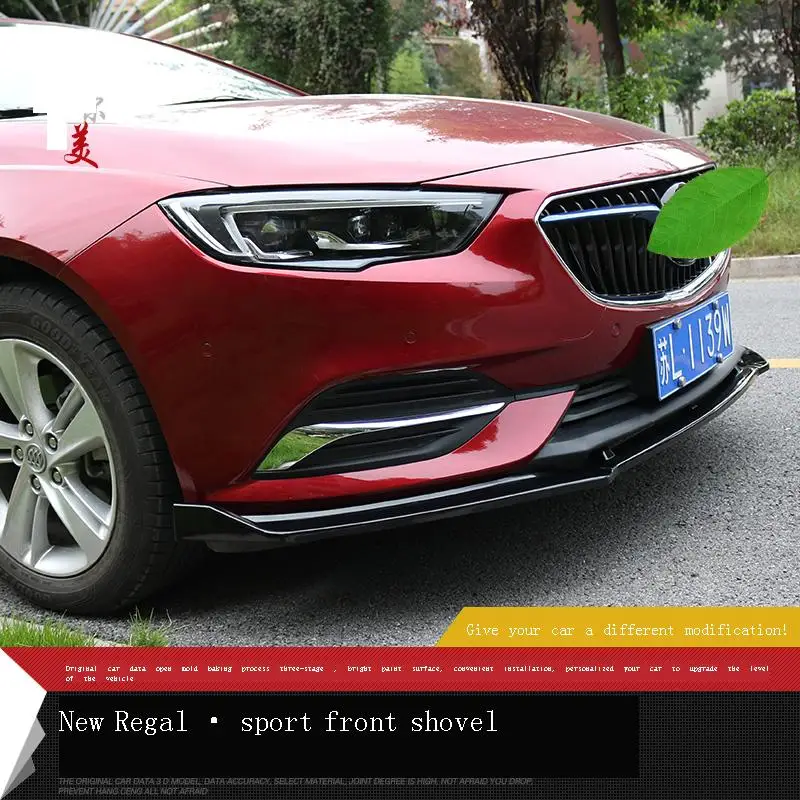 

Vehicle Accessories Decor Decoration Spoiler Auto Front Bumper Lip Car Sticker Styling Moulding 2017 2018 2019 FOR Buick Regal