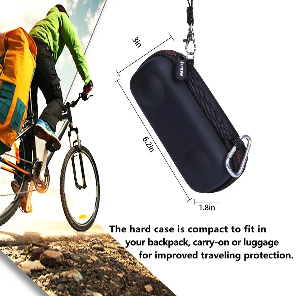 LTGEM Waterproof EVA Hard Case for RICOH Theta SC2 Blue 360℃ Camera 4K VIdeo