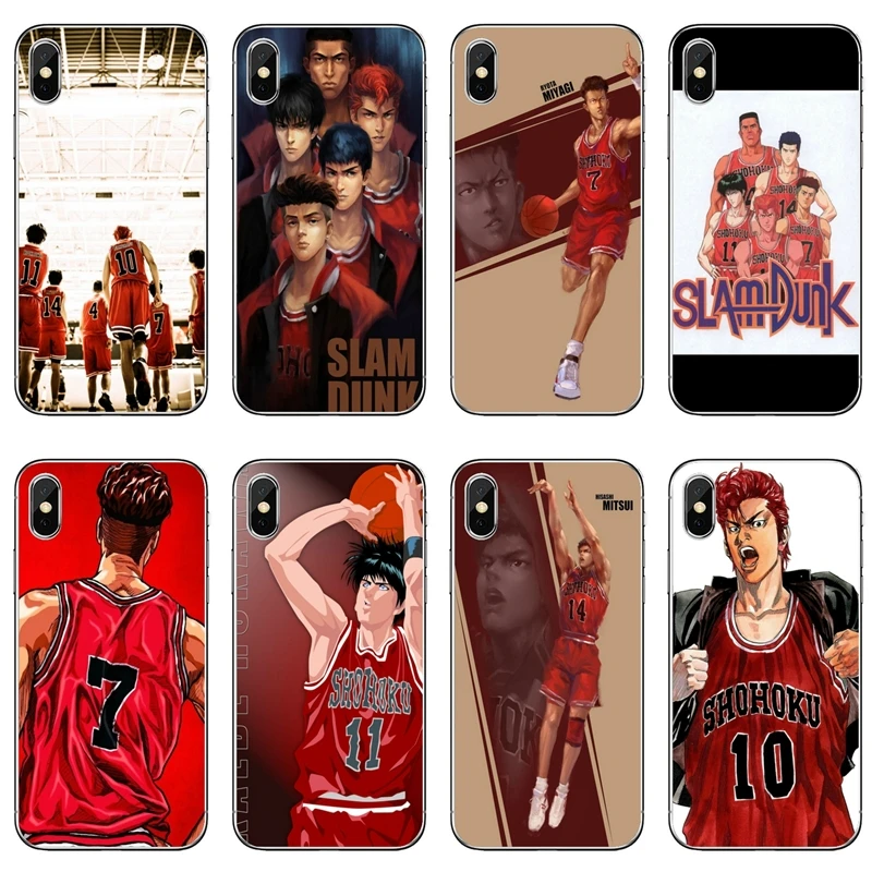 Мягкий силиконовый чехол для телефона с японским аниме Slam Dunk iPhone 11 Pro XS Max XR X 8 7 6 6S