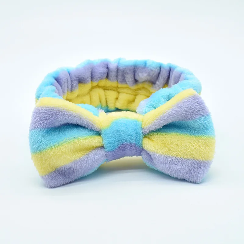 Корейский новый модный принт коровы для женщин и девочек бантик повязка на