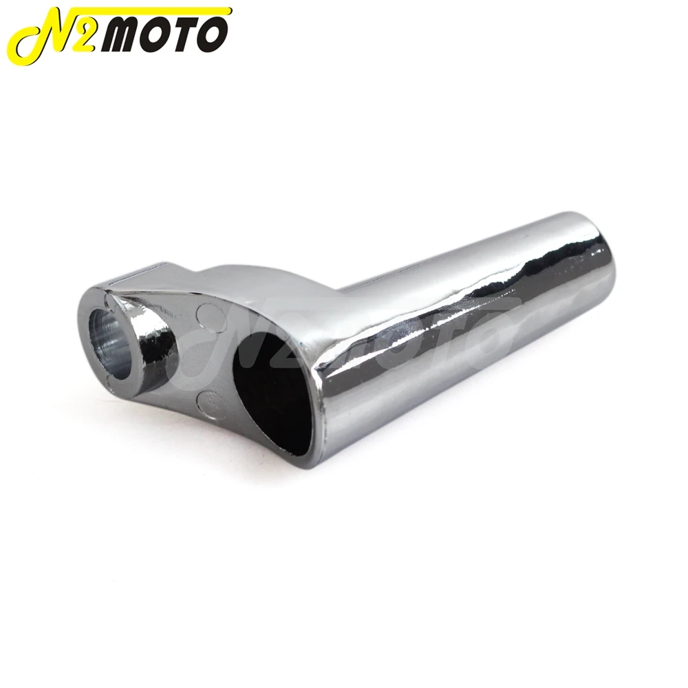 1 пара хромированный мотоциклетный кронштейн для переднего сигнала поворота Harley