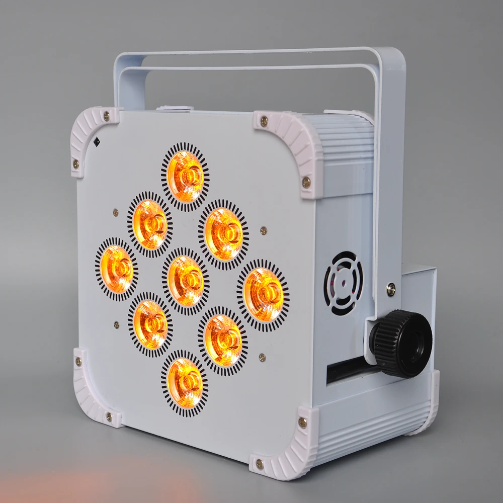 Сценическое освещение TIPTOP новинка 9x18 Вт RGBWA ультрафиолетовая батарея