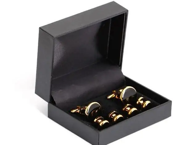 Набор коробок для запонок и воротника 6 шт. наборы хранения ювелирных изделий