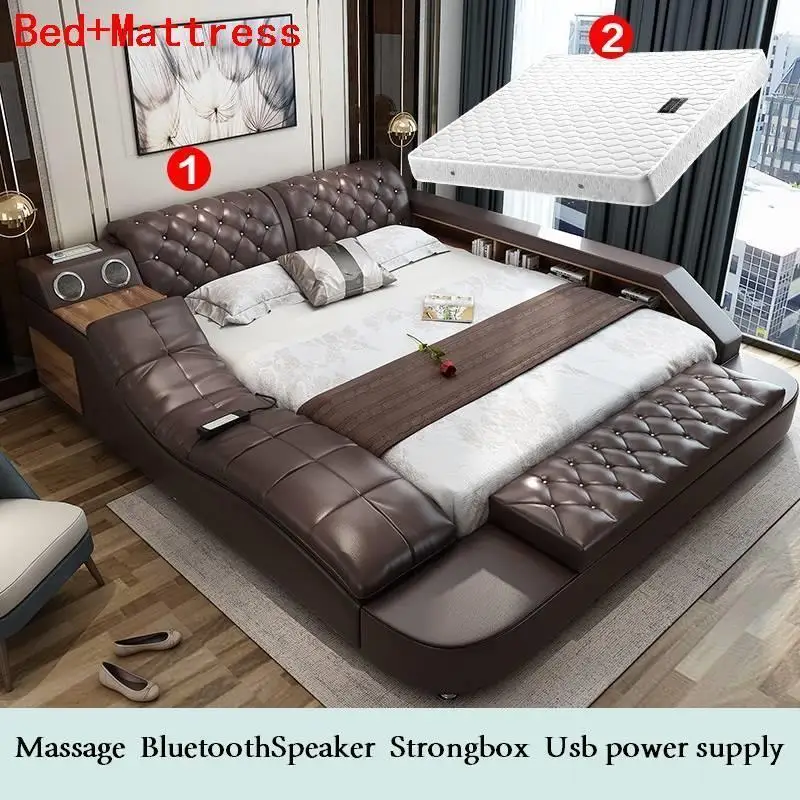Комната Yatak мобильный Letto Matrimoniale Bett Тоторо Meuble De Martin Matrimonio кожаная мебель для