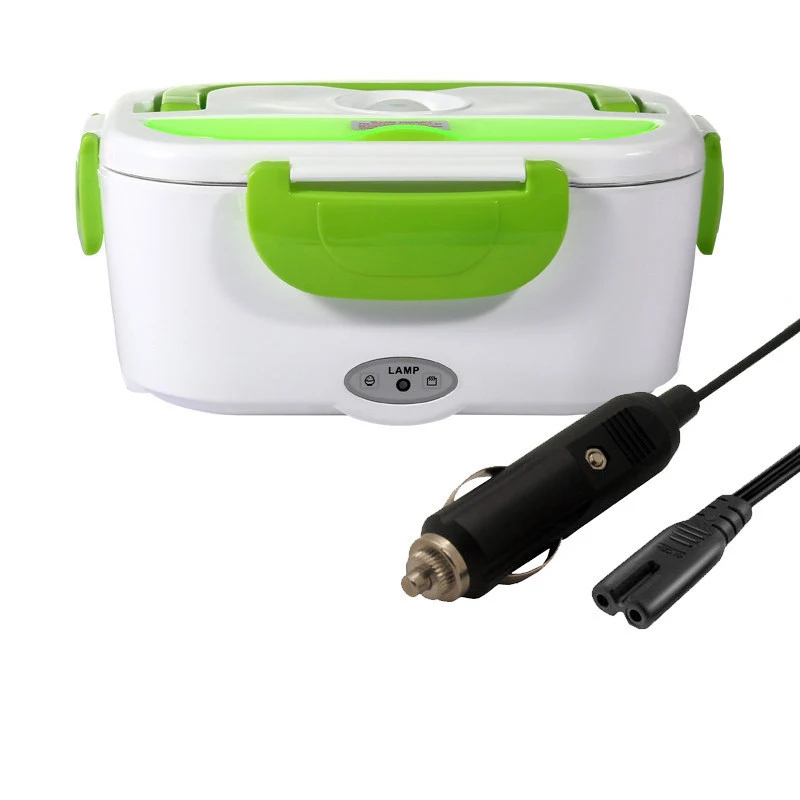 

GIEMZA Car Heating Boxes Hermetic Bowls Thermal Pot Bento Toppers Picnic Set Portable Electric Lunch Box Meal Prep Containers