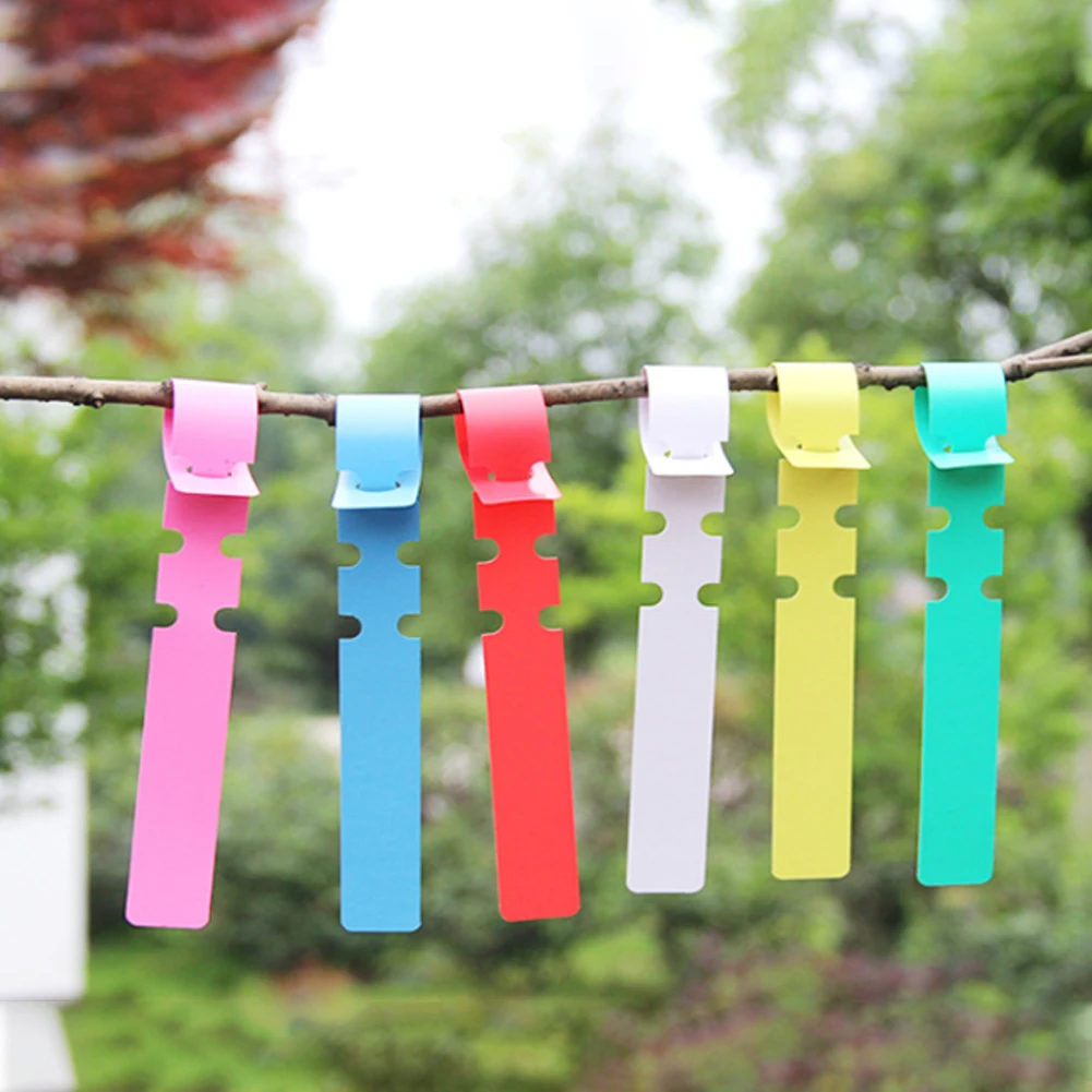 

100pcs Gardening Garden Hang Tag Label Hanging Tree Seedling Plant Fruit Trees Signs Prompt Card Classification Tool