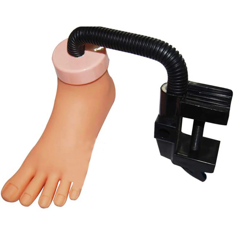 Подвижная ложная практика пластиковый носообразный манекен для обучения ногтям