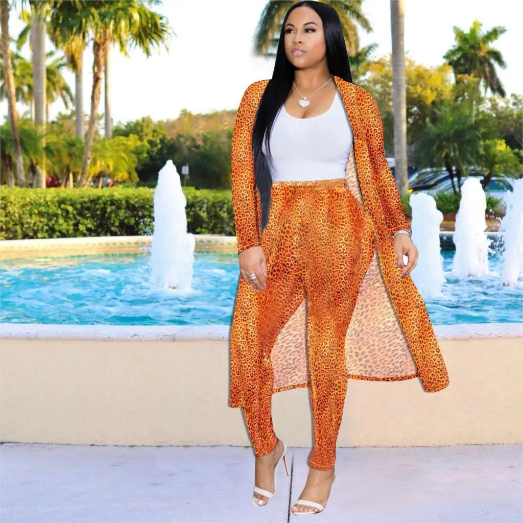 3XL размера плюс комплект из 2 предметов Кардиган с длинным рукавом облегающие