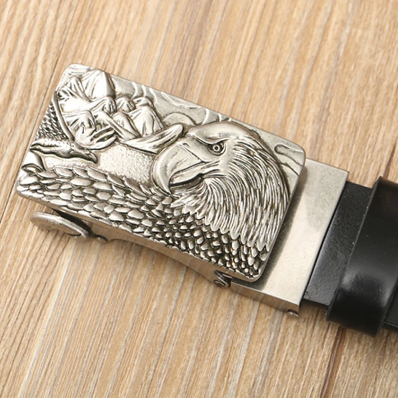 Новое поступление модные мужские ремни из натуральной кожи Eagle Hawk роскошные