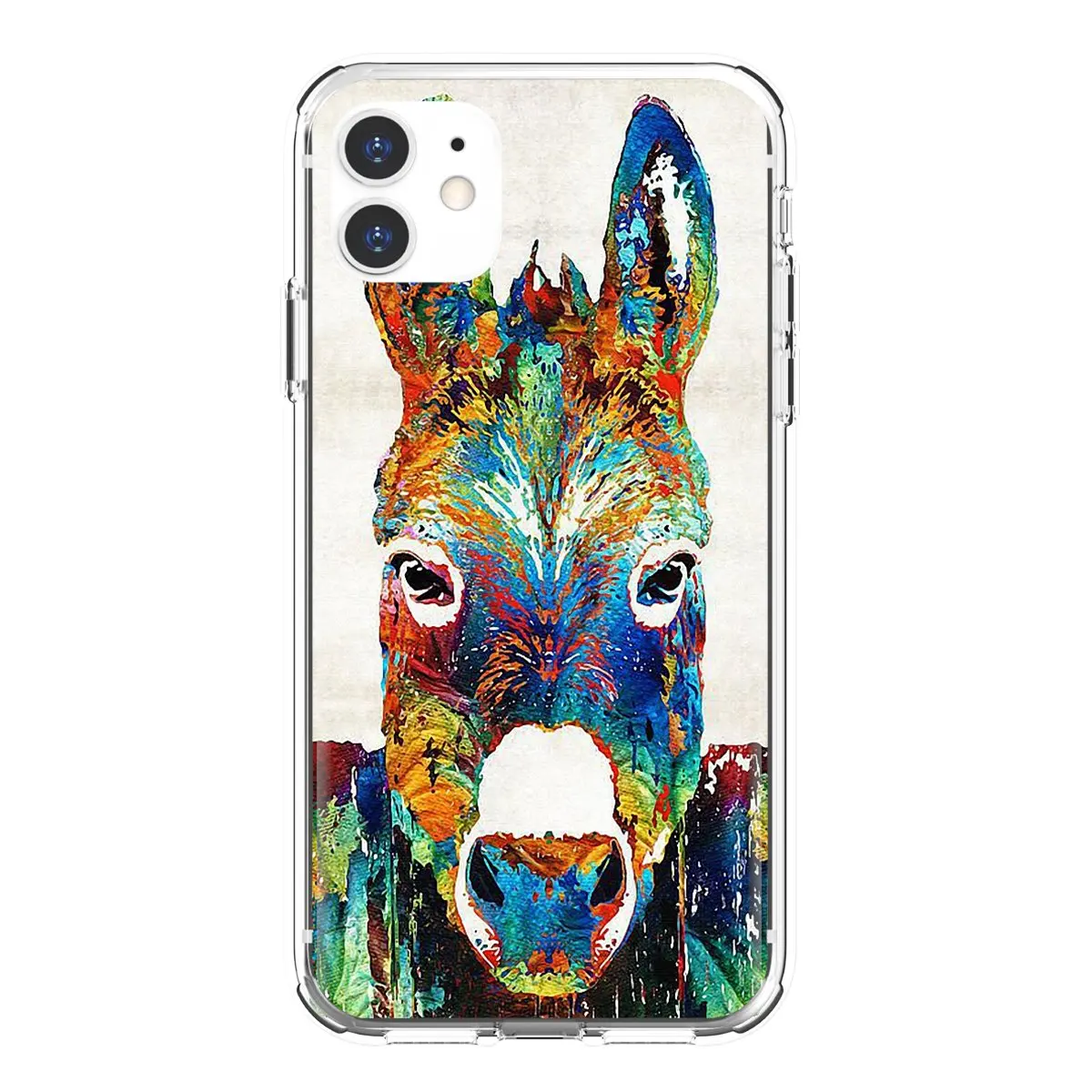 Soft Skin Cover cartoon-donkey-art-Eeyore For Apple iPhone 10 11 12 Pro Mini 4S 5S SE 5C 6 6S 7 8 X XR XS Plus Max 2020 | Мобильные