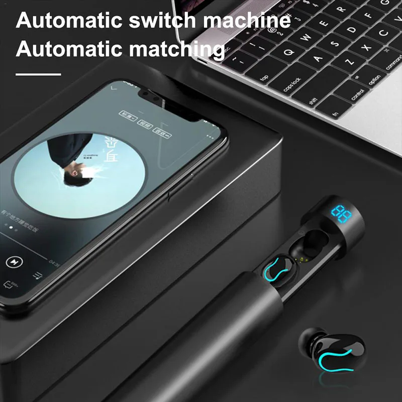 Q19 TWS 5 0 беспроводные Bluetooth-наушники бинауральные супер маленькие спортивные