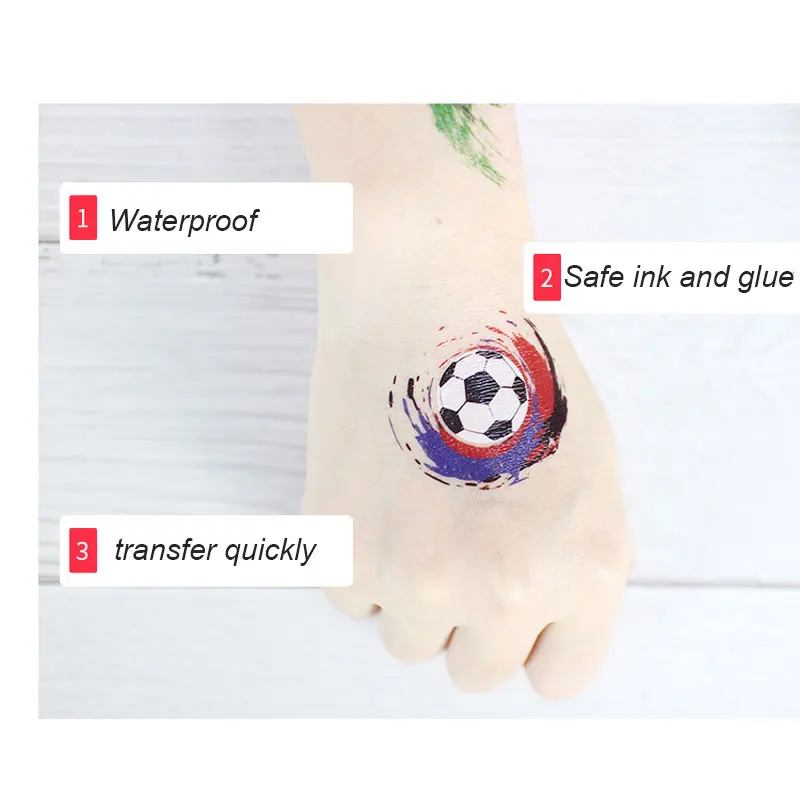 6 шт./компл. (в лоте) Спортивные фанаты футбольного матча для детей